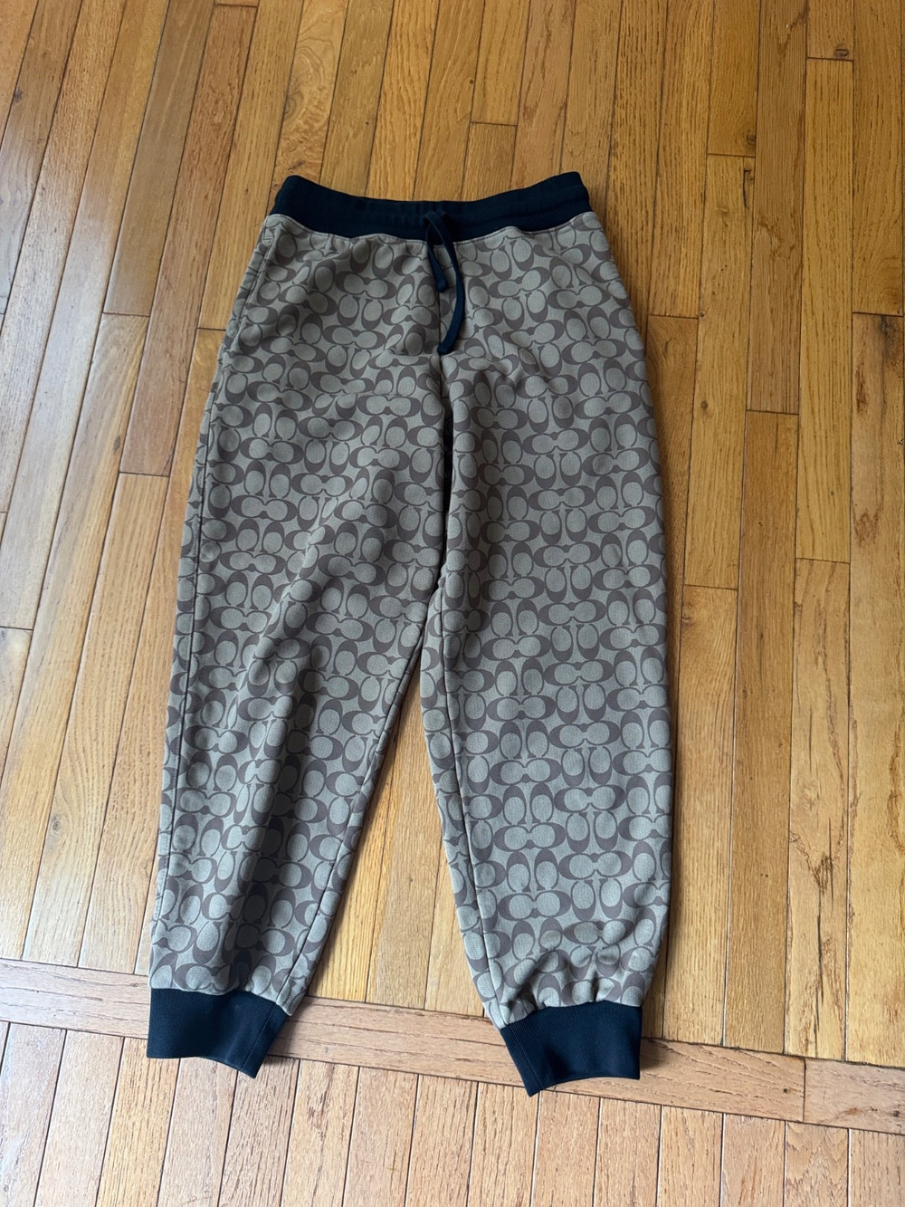 Coach Ladies Signature Jogger Pants Size MEDIUM